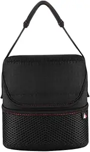 Speaker Bag for Neoprene Wireless Speaker Carrier Storage Bag Pockets Handheld Case