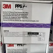 3M PPS 2.0 Spray Gun Cup, Lids and Liners Kit, 26114, Mini, 6 Ounces
