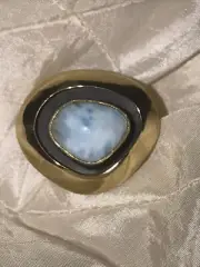 Charles Albert alchemia Ring Caribbean Larimar Adjustable