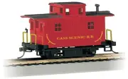 Bachmann ~ HO Scale ~ New 2024 ~ Cass Scenic R.R. Old-Time Bobber Caboose 18445