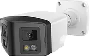 4MP Panoramic IP Camera 2-Way Audio Human Detection SD Card Slot Plug&Play(4MP Bullet)
