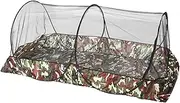 Camping Net Tent - Outdoor Net Tents with Carry Bag | Water-Resistant Oxford Fabric and High-Density Mesh for Optimal Airflow | Ideal for Backpacking, Hiking, Camping, and Fishing Adventure