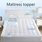 1000GSM Bamboo Mattress Topper Protector Pillowtop Bed Pad Queen DB King Sinlge