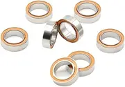 YFVFAGDMKV 4Pcs Fishing Reel Bearings 8 * 12 * 3.5 mm SMR128 2RS Stainless Steel Hybrid Ceramic Air Bearing SMR128RS SMR128 2OS CB