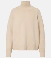 [Nili Lotan] Nili Lotan Lanie cashmere turtleneck sweater AU 8 brown