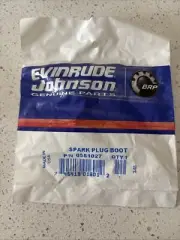 NEW OMC OEM EVINRUDE JOHNSON SPARK PLUG BOOT, #0581027 OMC52