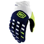 100% Airmatic Gloves Navy/White Sm 5700-0209-04