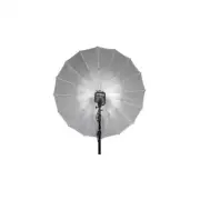 Paul C Buff 51-SS 51” Soft Silver Umbrella + BSRA Buff Speedring Assembly