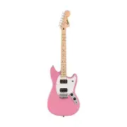 Squier Sonic Mustang HH Electric Guitar w/White Pickguard, Maple FB,