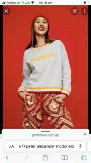 peter alexander pyjama pants size small brand new with tags