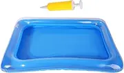 Inflatable Foot Bath Tub,Inflating Foot Washing Basin - Portable Foot Bath with Inflator, Foot Soaking Bath Basin for Pool Entry Ladder