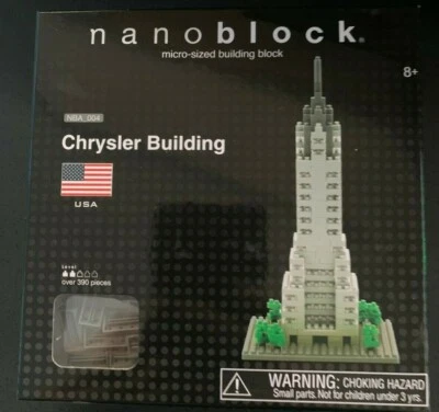 Brand New Nanoblock Chrysler Building NBA_004
