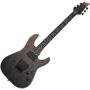 Schecter C-1 Standard Electric Guitar in Blake Fade Burst Burl