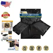 Heavy-Duty Backflow Preventer Cover - Insulated 7-Layer Design for Outdoor Pipes