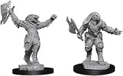 WizKids D and D Nolzurs Marvelous Female Dragonborn Fighter Unpainted Miniatures