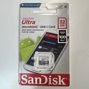 SanDisk Micro SD Card Ultra Memory 32GB Class 10 TF SDHC UHS-I