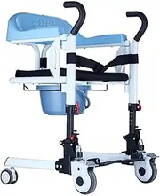 Wheelchair Patient Lift for Home Portable Transfer Lift Elderly Bathroom Shower Chair Toilet Transfer Chair