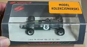 Lotus 59, #6 Graham Hill, Winner, GP d'Albi F2 1969. 1:43 Spark S4277. NEW.