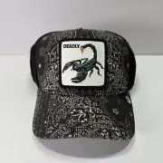 Goorin Bros The Farm SnapBack Trucker Hat Deadly Scorpion Paisley 101-1143