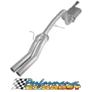 VIPER 2.5" Exhaust for Ford Falcon BA BF XR6 4.0L NA Ute Muffler/Tailpipe (for: Ford)