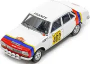 Spark 1:43 Scale Peugeot 504 #402 2nd Codasur Rallye 1979 Lefebvre/Rouget