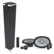 Pair Alpine R2-S69C 6x9" 2-Way High-Res Component Speakers+Home Tower Speaker
