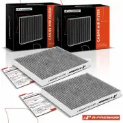 2Pcs Activated Carbon Cabin Air Filter Behind Glove Box for Mazda 6 2009-2013 (for: Mazda)