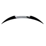 unbrand For Alfa Romeo Giulia Spoiler 2015 - 2023 Car Tail Wings Fixed Wind Spoiler Rear Wing Auto Fixed Wind Wing Gloss Black Accessory