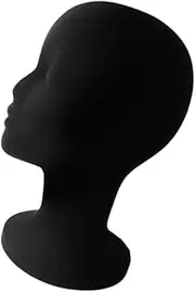 WOFASHPURET Hat Display Mannequin Head Foam Wig Holder for Hats and Wigs Durable Foam Design for Home and Store Display Non Deforming Shape Eye Catching Decoration
