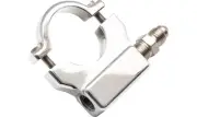 Feuling 9051 Handlebar Oil Pressure Gauge Mount - 1in. - Chrome