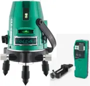 Yamashin Green Level Laser GLZ-6 4-Line Gimbal Control For Indoor/Outdoor