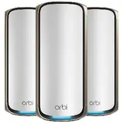 NETGEAR Orbi BE23000 Quad-band Mesh WiFi 7 System 3 Pack
