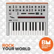 Korg Monologue Silver Monophonic Analogue Synthesizer Synth