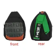BRIDE/MUGEN Green Backpack Cross Body Chest Pack Shoulder Waist Bag Messenger
