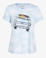 NEW PETER ALEXANDER HARRY POTTER PJ TOP WOMENS XS $59.95 FLYING CAR