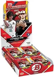 2023 Bowman Baseball Hobby Box (24 Packs/10 Cards: 1 Auto)