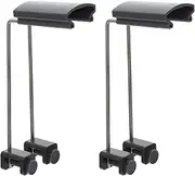 Mipcase 2pcs Fish Tank Light Bracket Aquatic Plant Lamp Holder Adjustable Fish Tank Light Rack Plant Stands Fish Aquarium Water Plant Lamp Bracket Reptiles Aquatic Plants Animal Plastic