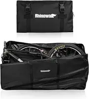 Rhinowalk Folding Bike Bag - Waterproof Bicycle Travel Case Outdoors Bike 26 to 27.5 inch Transport Bag for Cars Train Air Travel