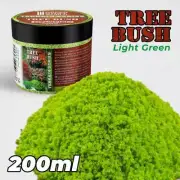GSW Tree Bush Clump Foliage #Light Green (200ml, Flake size 2-8 mm)