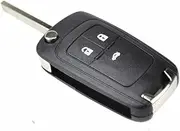 TAVICE Replacement Remote – Compatible with Holden Barina, Cruze, Trax 3-Button Flip Key Shell Case