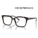 EMPORIO ARMANI 亞曼尼 亞洲版 個性方框光學眼鏡 EA3219F 5879 深玳瑁色 公司貨