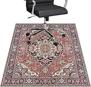 36"x48" Office Chair Mat for Hardwood Floor&Tile Floor, Spillproof Under Desk Rug for Rolling Chair for Hardwood, Non-Slip Low-Pile Computer Chair Mat Carpet Protector Mat for Office Chair