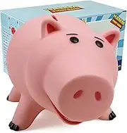 QUEENTAS Hamm Toy Story Piggy Banks for Kids Large Pig Money Box Pink Plastic Savings Bank for Children Kids Practical Birthday