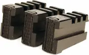 44090 Chuck Jaws with 44715 Inserts Fit RIDGID 300 Pipe Threading Machines