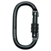 LINQ Screw Gate Steel Alloy Karabiner - 18mm