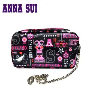 Anna Sui 日本安娜蘇 復古時尚立體精雕造型平光眼鏡(銀) AS025E02