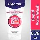 Clearasil Rapid Rescue Deep Treatment Wash Salicylic Acid Acne Medication 6.78