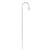 925 Sterling Silver U Threader Ear Wires 2pcs #5207-2