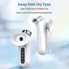 Portable Eye Mist Sprayer Nano Mist Sprayer Hot Compress for Relief Dry Eyes A