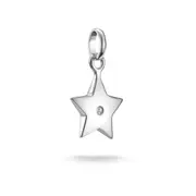Buy Connect Charm star with white stone by Thomas Sabo online - THOMAS SABO Australia